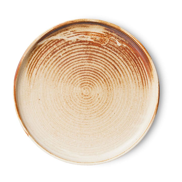 Piatto da contorno Home Chef, Ø 20 cm - Rustic cream, marrone - HKliving