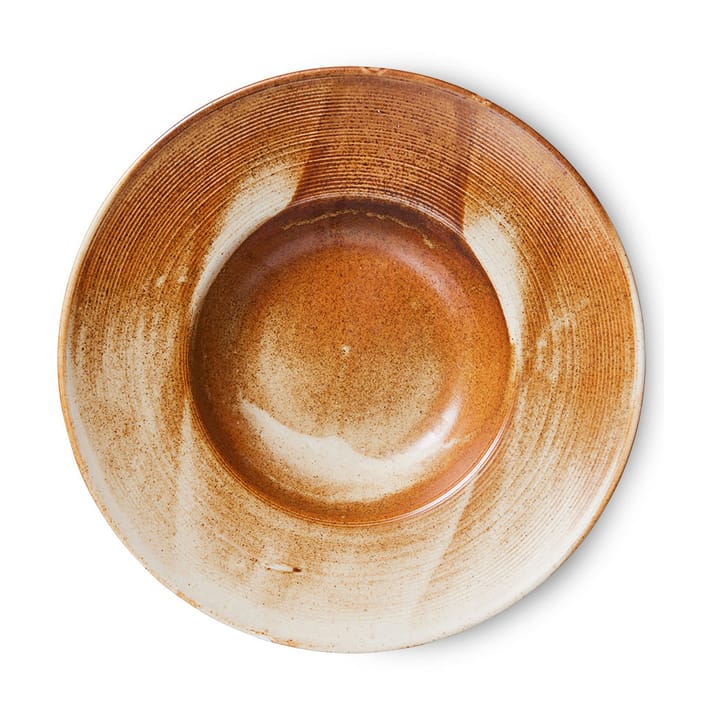 Piatto da pasta Home Chef Ø 28,5 cm - Rustic cream-brown - HKliving