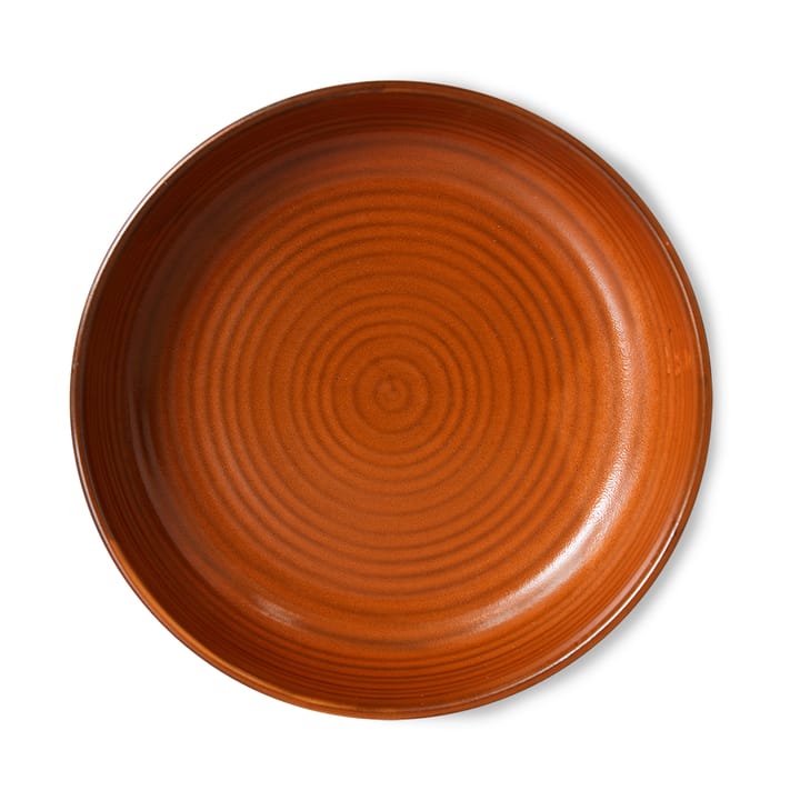 Piatto fondo Home Chef large Ø21,5 cm, Burned orange HKliving