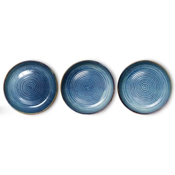 Piatto fondo Home Chef large Ø21,5 cm - Rustic blue - HKliving