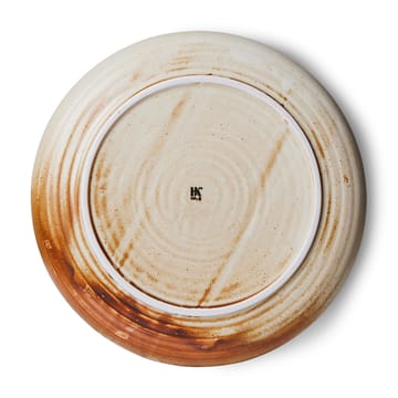 Piatto fondo Home Chef large Ø21,5 cm - Rustic cream, marrone - HKliving