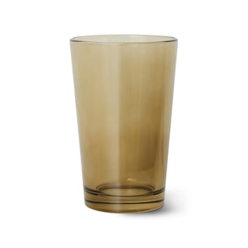 Tazza da tè 70's Glassware 20 cl, confezione da 4 - Mud brown - HKliving