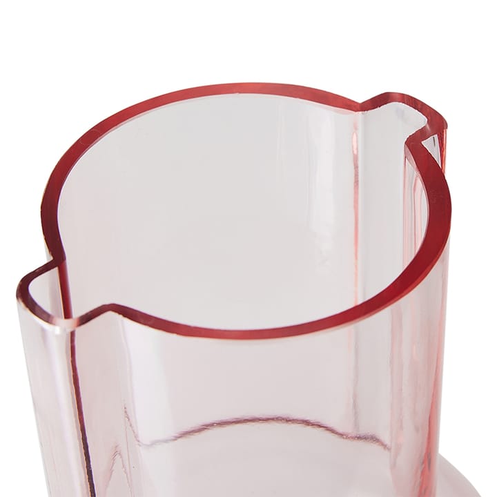 Vaso di vetro HK Living, 23, Rosa HKliving