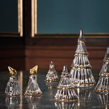 Decorazione albero di Natale Fairytales piccolo - Trasparente, oro - Holmegaard