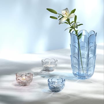 Vaso Lily H19 cm - Iris blu - Holmegaard