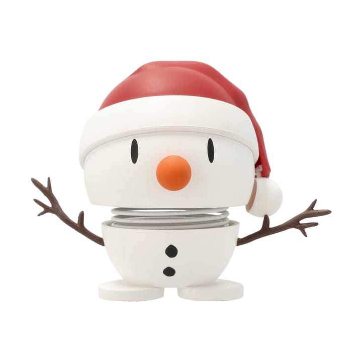 Figura Pupazzo di neve S Hoptimist Soft - Bianco - Hoptimist