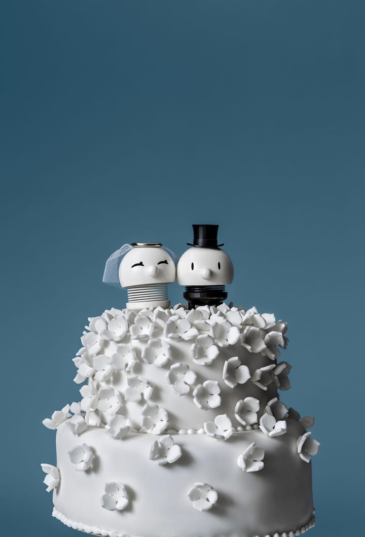 Personaggio Hoptimist Bride & Groom, 2 parti - Bianco - Hoptimist