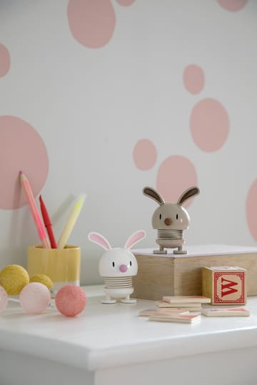 Personaggio Hoptimist Bunny 9 cm - Bianco - Hoptimist