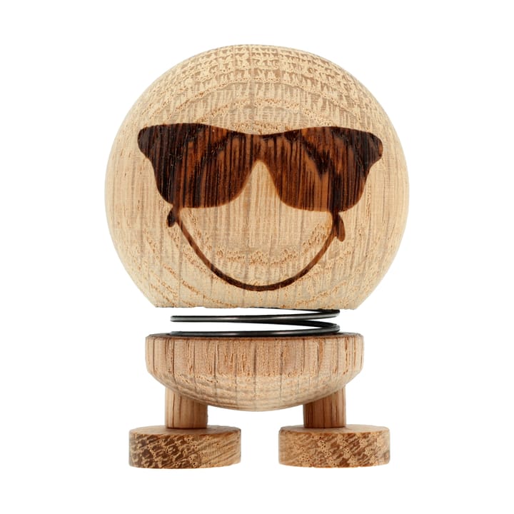 Personaggio Hoptimist Smiley Cool S, Raw oak Hoptimist