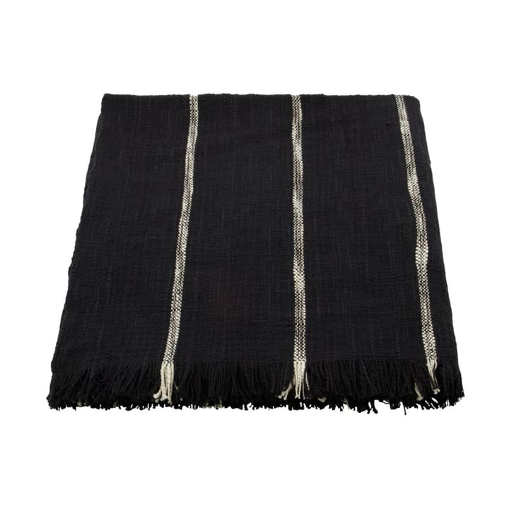 Coperta Tuur 130x180 cm - Nero-off white - House Doctor