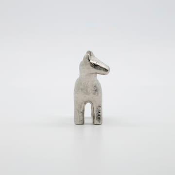 Portacandela Horse 7,5 cm - Argento antico - House Doctor