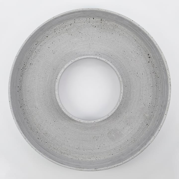 Portacandele The Ring per candele a cero Ø 45 cm - Cemento - House Doctor