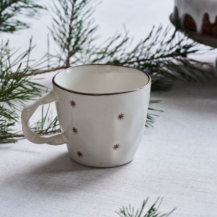 Tazza Starry, confezione da 2, Bianco House Doctor