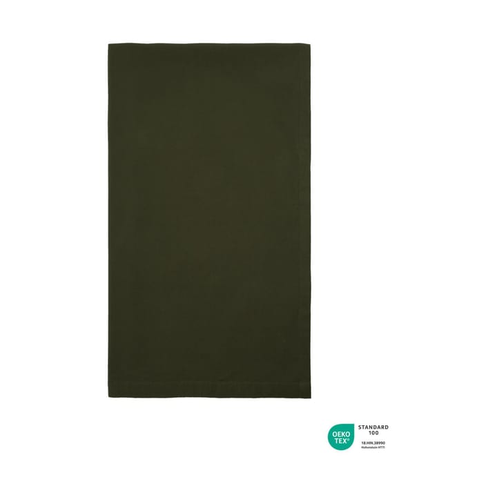 Tovaglia Real 140x240 cm - Verde scuro - House Doctor