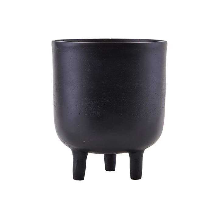 Vaso da fiori con piede Jang nero - 18 cm - House Doctor