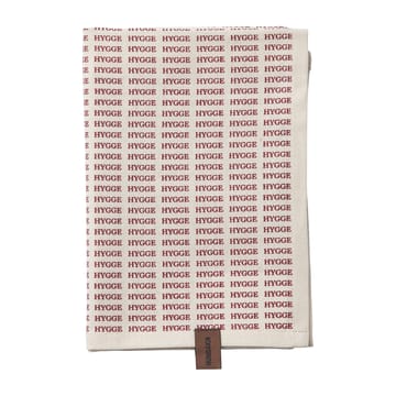 Humdakin Notes of Hygge strofinaccio natalizio in confezione da 2 pezzi - Off white-red - Humdakin