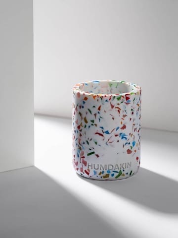 Tazza portaspazzolini Humdakin Terrazzo, 10 cm - Rainbow - Humdakin