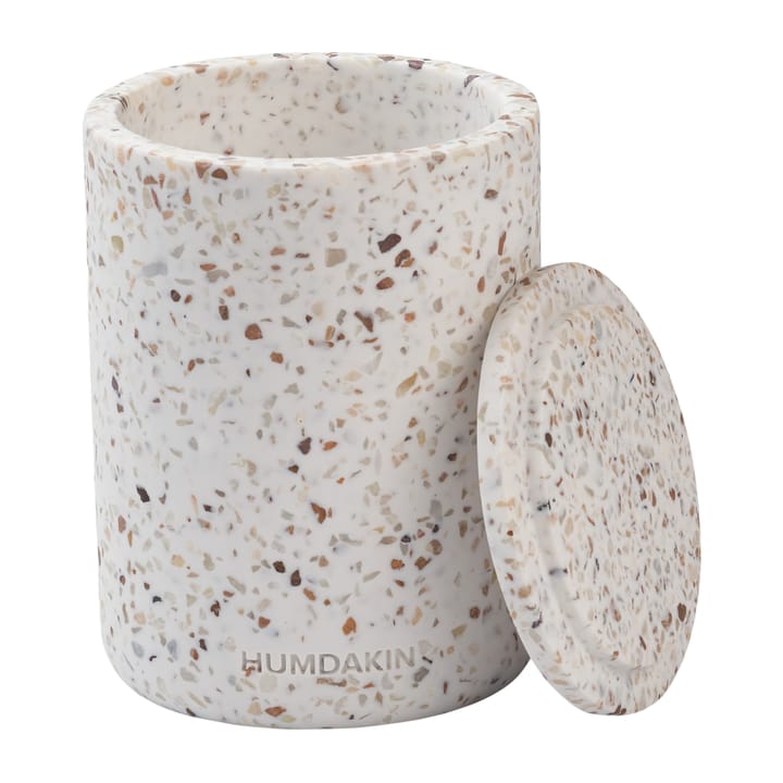 Vaso con coperchio Humdakin Terrazzo Ø 10 cm - Rosso/beige - Humdakin