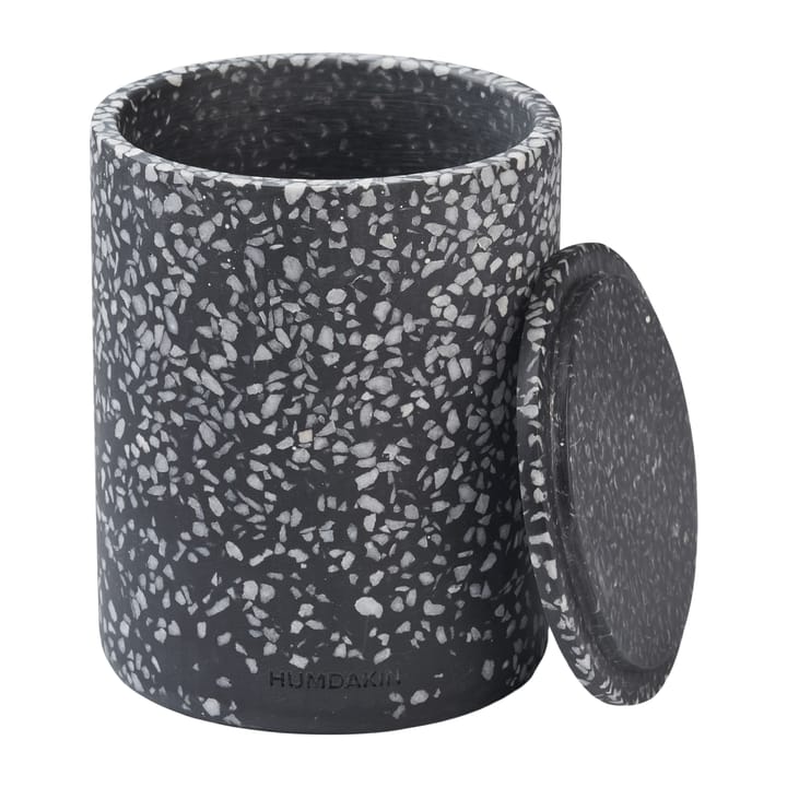 Vaso con coperchio Humdakin Terrazzo Ø 13 cm, Nero Humdakin