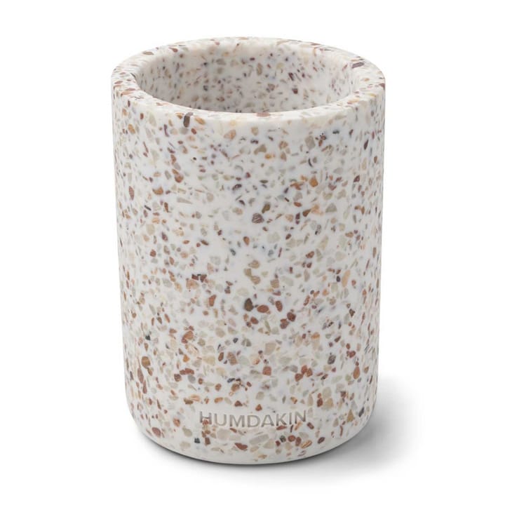 Vaso Humdakin Terrazzo Ø 10 cm - Bianco-marrone - Humdakin