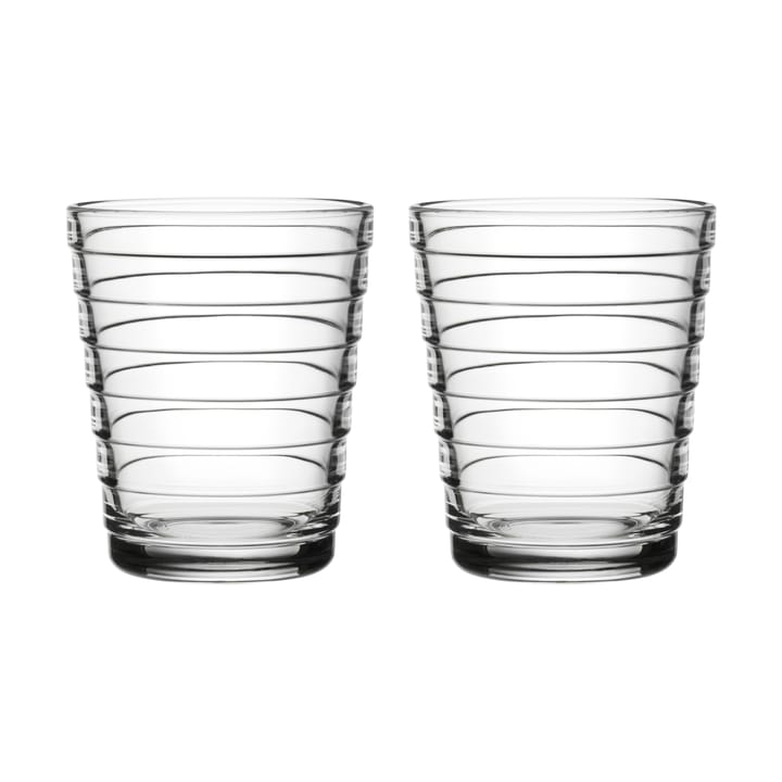 Bicchiere da bibita 22 cl Aino Aalto confezione da 2 - trasparente - Iittala