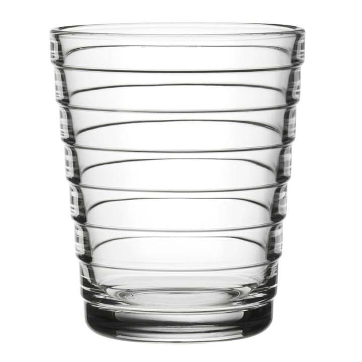 Bicchiere da bibita 22 cl Aino Aalto confezione da 2, trasparente Iittala