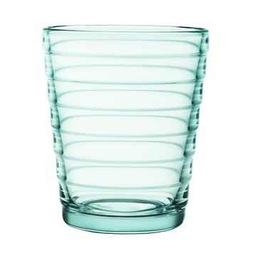 Bicchiere da bibita 22 cl Aino Aalto confezione da 2 - verde acqua - Iittala