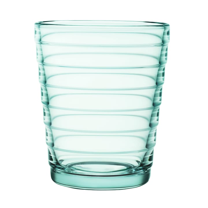 Bicchiere da bibita 22 cl Aino Aalto confezione da 2, verde acqua Iittala