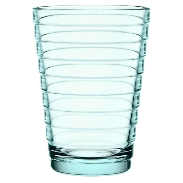 Bicchiere da bibita 33 cl Aino Aalto confezione da 2 - verde acqua - Iittala