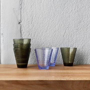 Bicchiere Kastehelmi 30 cl confezione da 2 - verde acqua  - Iittala