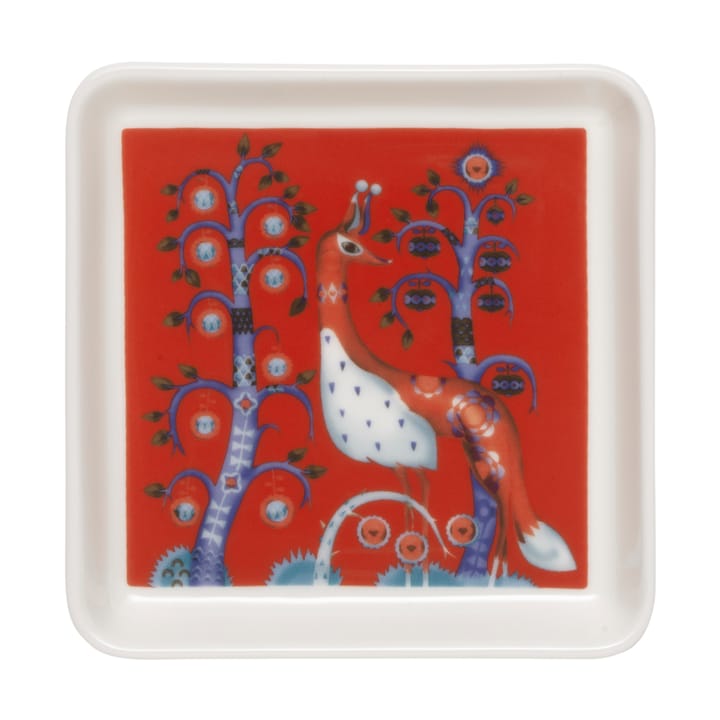 Piattino Taika 12x12 cm - Rosso - Iittala