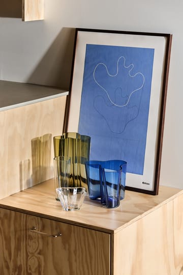 Poster Aalto art Sketch blue - 50x70 cm - Iittala