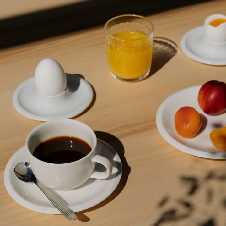 Tazza da caffè Raami con piattino, bianco Iittala