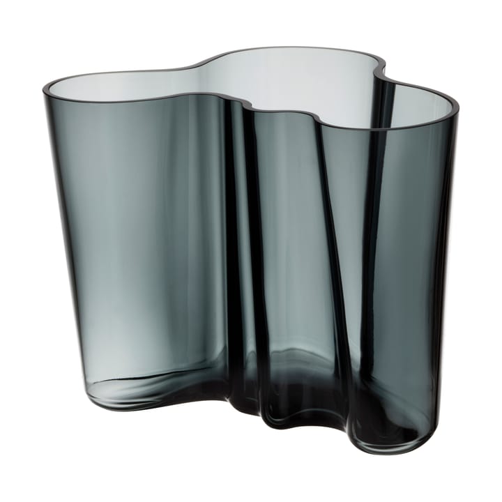 Vaso Alvar Aalto grigio scuro - 160 mm - Iittala