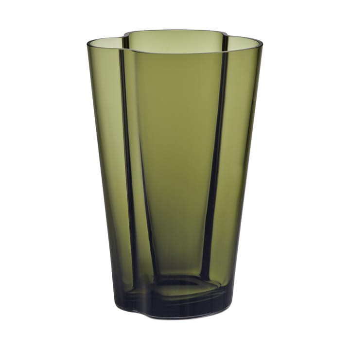 Vaso Alvar Aalto verde muschio - 220 mm - Iittala