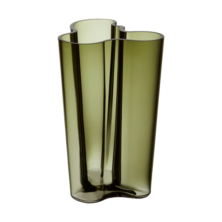 Vaso Alvar Aalto verde muschio - 251 mm - Iittala