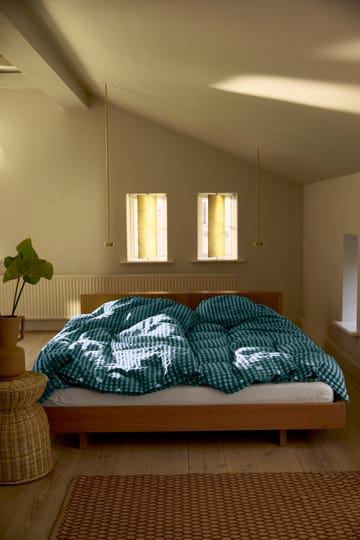 Set da letto Bæk&Bølge 140x220 cm - Verde-azzurro - Juna