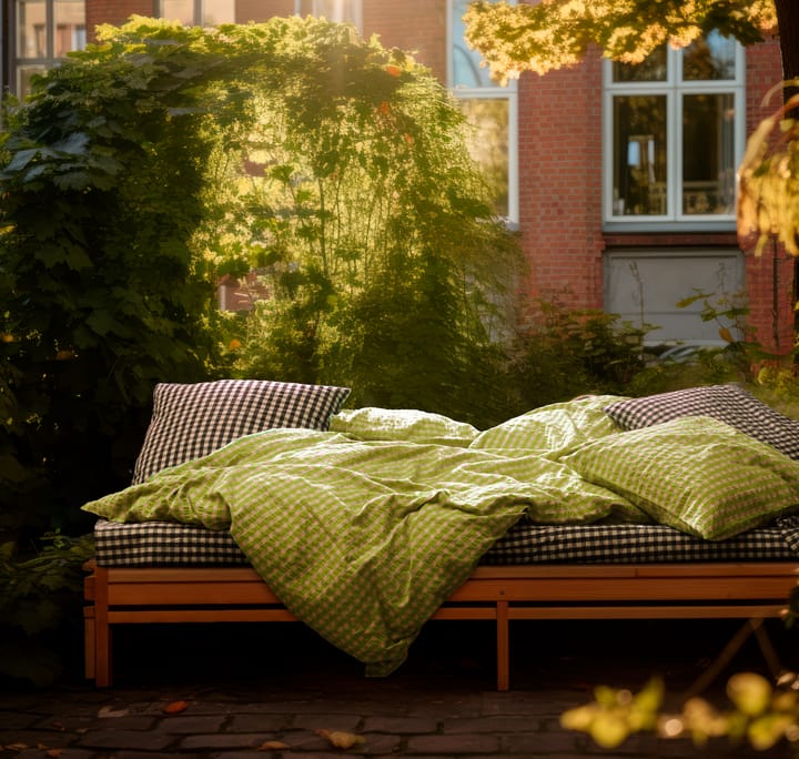Set da letto Bæk&Bølge 140x220 cm - Verde-rosa chiaro - Juna