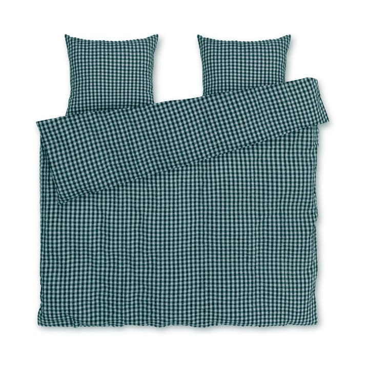 Set da letto Bæk&Bølge 200x220 cm - Verde-azzurro - Juna