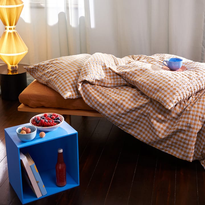 Set da letto Bæk&Bølge 220x220 cm, Azzurro, sabbia Juna