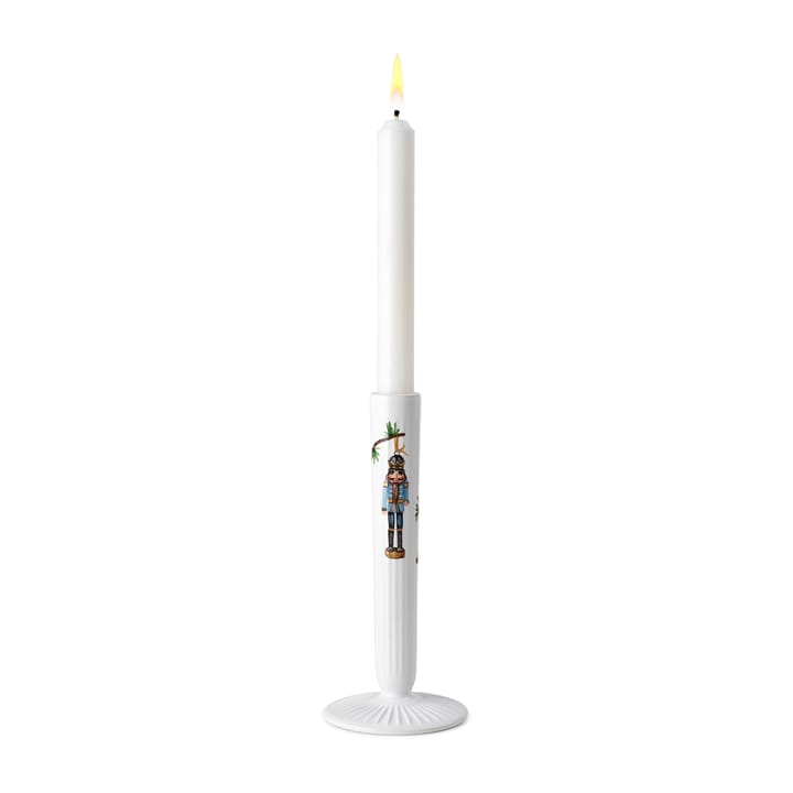 Portacandele Hammershøi Christmas bianco - 20 cm - Kähler