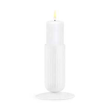 Portacandele largo Hammershøi, 14,5 cm - Bianco - Kähler