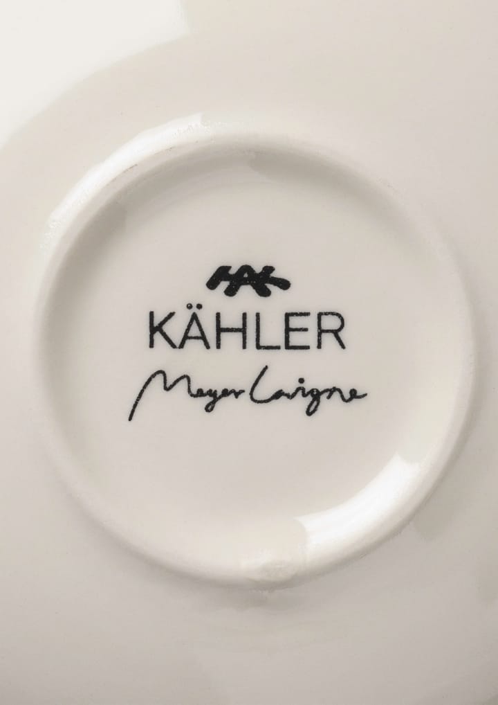 Portacandele Signature, Bianco, verde Kähler