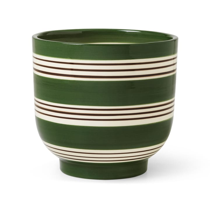 Vaso da fiori Omaggio Nuovo flowerpot Ø 15 cm - Verde - Kähler