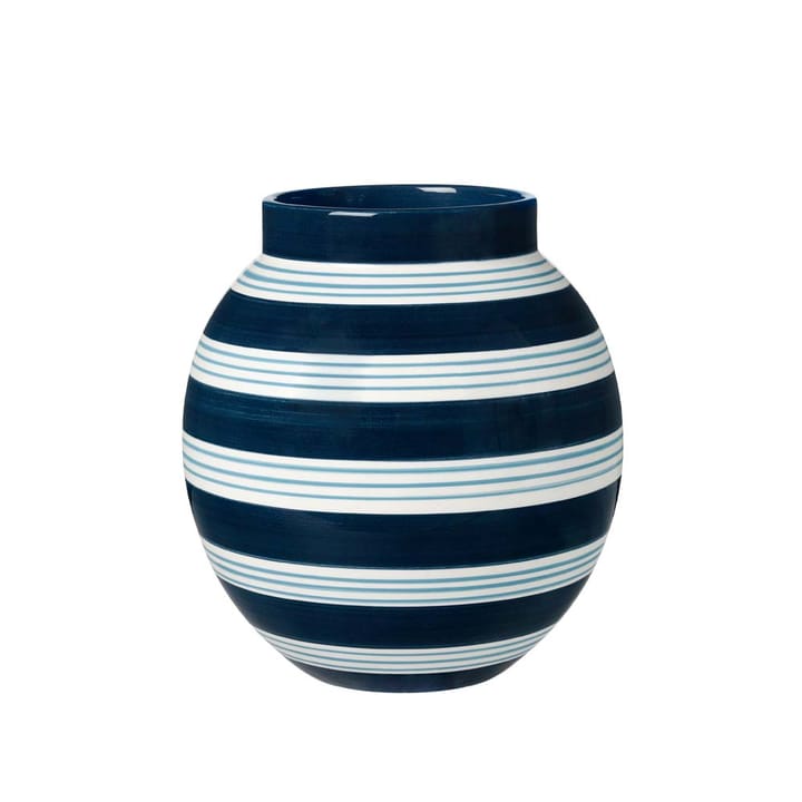 Vaso Omaggio Nuovo - blu scuro, alt. 20,5 cm - Kähler