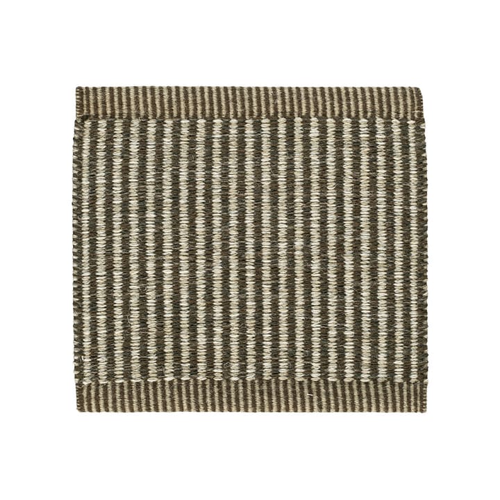 Passatoia Stripe Icon, bark brown 782, 90x250 cm Kasthall