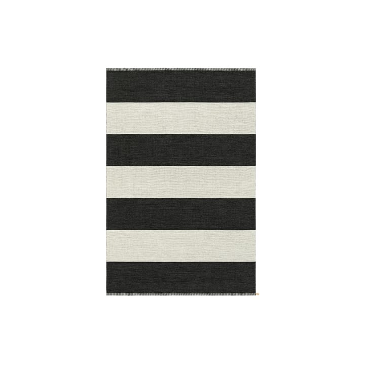 Passatoia Wide Stripe Icon - Midnight black 554, 240x165 cm - Kasthall