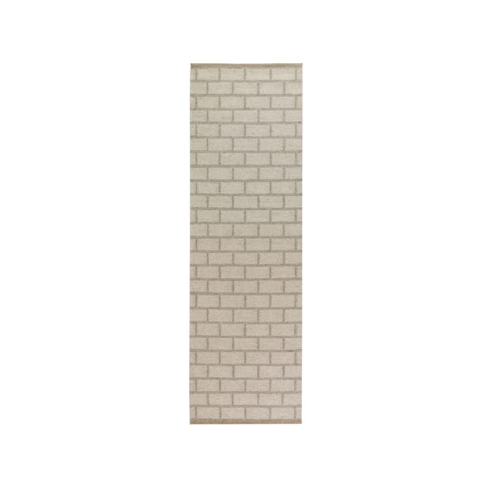 Passatoia Brick - grigio chiaro, 80x250 cm - Kateha