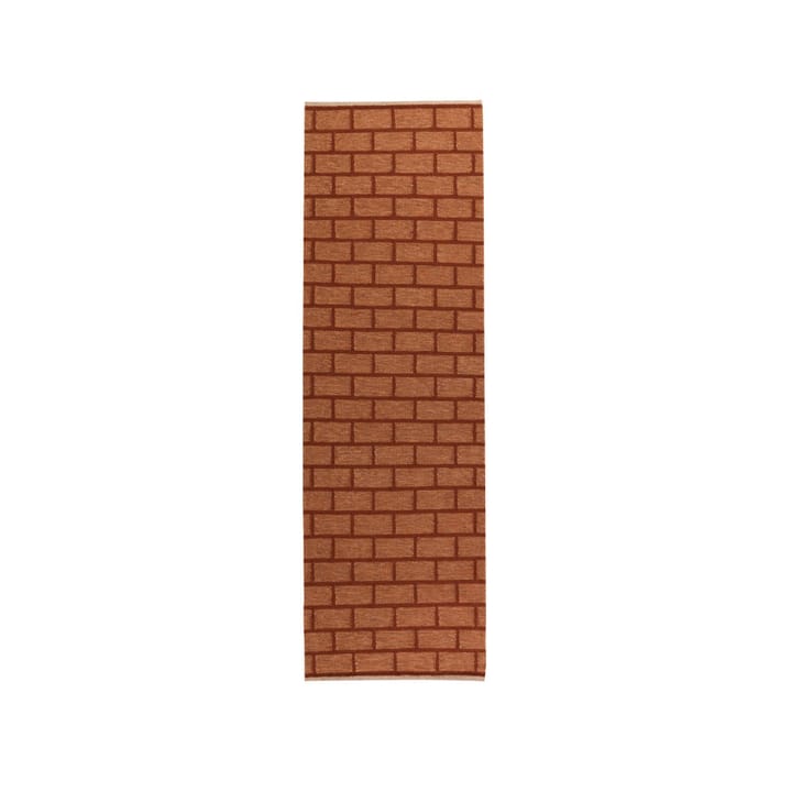 Passatoia Brick - rust, 80x250 cm - Kateha