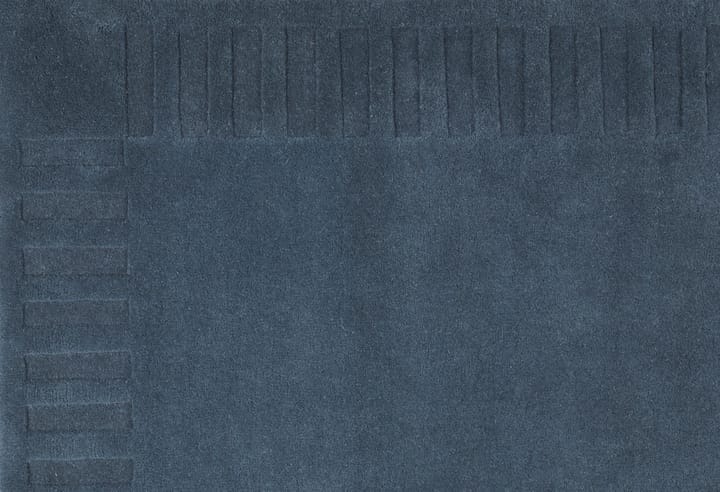 Tappeto in lana originale Lea - Blu-43, 170x240 cm - Kateha